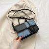46c42700-ad20-4add-a227-ed70d3554852.jpg Popular Fashion Stitching Texture Portable Shoulder Messenger Bag