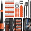 64-in-1 Magnetic Micro Screwdriver Set, Precision Hand Tool Kit With Torx Bits, Compact Repair Set For Electronics, Gadgets & More