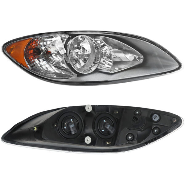 Chrome Headlights Assembly Compatible With International ProStar 2008-2016 Right Passenger Side