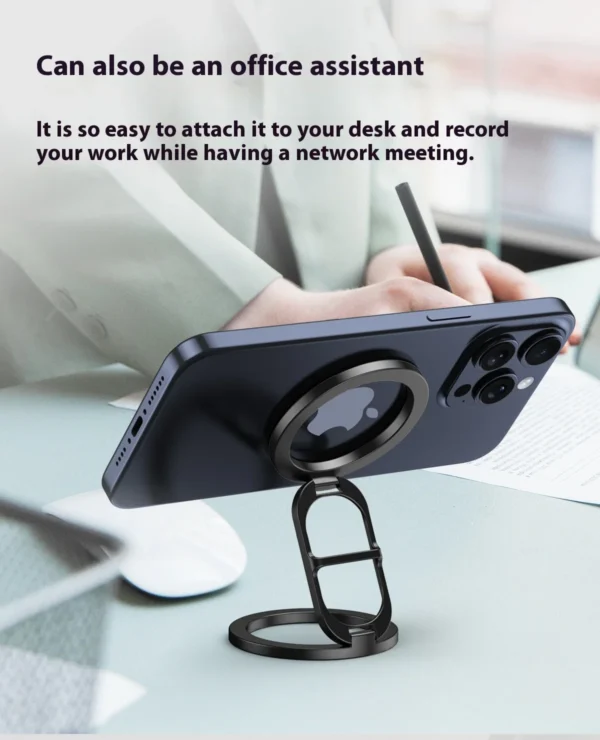 588781380 Magnetic Car Phone Holder Folding Mini Stand For Magsafe iPhone Magnet GPS Car Mount for iPhone 15 14 13 Mobile Phone Bracket