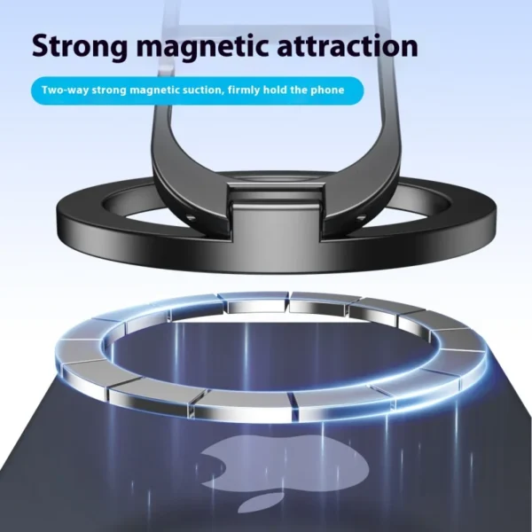 588781379 Magnetic Car Phone Holder Folding Mini Stand For Magsafe iPhone Magnet GPS Car Mount for iPhone 15 14 13 Mobile Phone Bracket