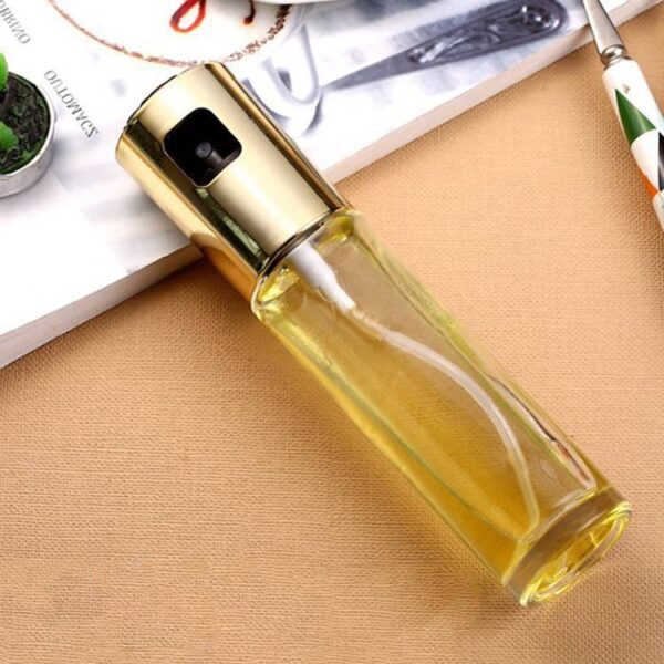 501069077406.jpg BBQ Healthy Kitchen Cooking Oil Vinegar Spray Bottle Push Type Oil Spray BottlePump Oil Tank Leakproof BBQ Sprayer BBQ Tools Kitchen Gadgets