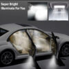 5075a715-3cf9-457b-a00d-9fb73f9812ce.jpg 10Pcs Per Kit LED Car Light Bulbs 760lm T25 3528SMD 6000K Pure White Auto Lamps Replacement For Dome Map Door Trunk Signal License Plate