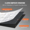 521a5b08-92dd-4737-b330-2c1495c93ae1.jpg Car Sound Deadening Mat, 200 Mil 36 Sqft Automotive Sound Deadener, High Density Foam Sound Deadener Material & Heat Barrier, Double Layer Waterproof Structure Acoustic Insulation Mat