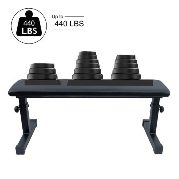 551680d2-6981-4c6c-85a7-3051d5460819.jpg Flat Weight Bench Home Dumbbell Stool Home Fitness Strength Training Bench Comfortable Design
