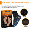 HOUKEA Tourmaline Ionic Body Health Socks, Winter Outdoor Sports Cold And Wind Warm Foot Care Massage Socks