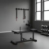 579cf507-c2cf-4331-a9ab-7df09b355d07.jpg Adjustable Steel Seated Calf Raise Exercise Strength Training Gym Equipment, Black