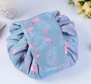 584734100445.jpg Animal Printing Large Capacity Drawstring Lazy Cosmetic Storage Bag