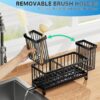 Holder For Kitchen Sink Sink Caddy Organizer With High Brush Holder Kitchen Countertop Organizers And Storage Essentials