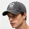 593e2329-8b3f-4e95-81d3-13a90909e210.jpg 2pcs GOAT Ram Embroidered Baseball Cap - Vintage Washed Cotton Hat, Adjustable Unstructured Low Profile, Casual Outdoor Cap For Men Women