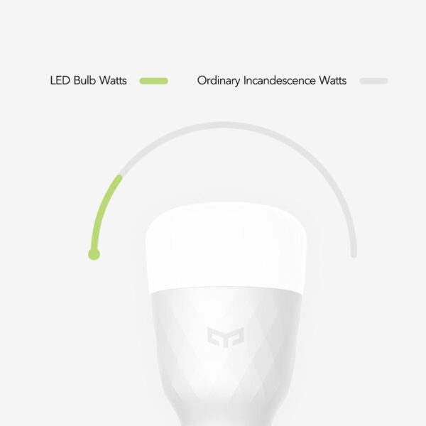 [ English Version ] Yeelight Smart LED Bulb 1s Colorful 800 Lumens 9W E27 Lemon Smart Lamp For smart Home App White/RGB Option