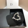 Spring Cotton Baseball Snapbacks Caps Luxury  Heart Shape Unisex Solid Color Sun Hat Outdoor Bones Adjustable