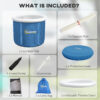 5a823b98-79a0-4663-b901-cb43caac78c9.jpg Cold Plunge Tub, Portable Ice Bath Cold Water Therapy Tub with Thermo Lid, for Athletes Recovery, Dark Blue