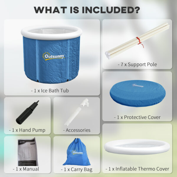 5a823b98-79a0-4663-b901-cb43caac78c9.jpg Cold Plunge Tub, Portable Ice Bath Cold Water Therapy Tub with Thermo Lid, for Athletes Recovery, Dark Blue