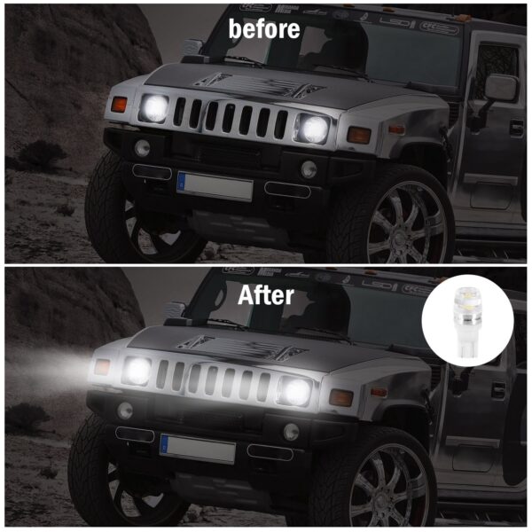 5af2bb20-cc26-4d1e-a50c-776779ed6792.jpg 20Pcs Per Kit LED Car Light Bulbs 500lm T10 2323SMD 6500K White Auto Lamps Replacement For Dome Map Door Trunk Signal License Plate