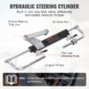 Hydraulic Steering Kit 90HP Hydraulic Outboard Steering Kit With Helm Pump Cylinder Marine Steering System Kit