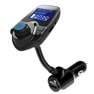 5d5d0471-700c-4a96-bcca-799345bd20e9.jpg Car Wireless FM Transmitter Fast USB Charge Hands-free Call Car MP3 Player AUX Input