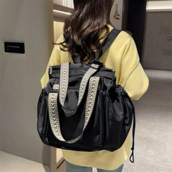 Ins Backpack Fashion Multifunctional Large Capacity Shopping Shoulder Bags Women Waterproof Travel Handbag
