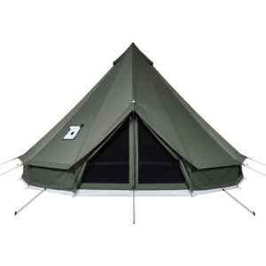 5ebbca2f-8971-4296-8c2a-5062a098a1fd.jpg Canvas Bell Tent, 4 Seasons 9.84 Ft Yurt Tent For Camping With Stove Jack, Canvas Breathable Holds Up To 3 People With Zipped Detachable Floor, For Family Camping Glamping Outdoor Hunting Party