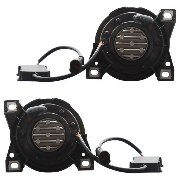 1 Pair LED Fog Lights Compatible With 2011-2015 Peterbilt 587 2014-2021 Kenworth T660