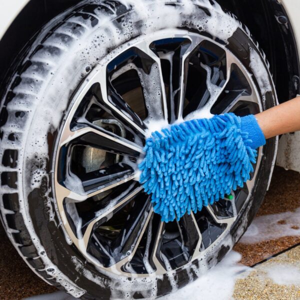 5fbe972b-d79a-4b91-8be5-ea4e5104c8f0.jpg 26Pcs Car Detailing Brush Kit Exterior Interior Car Cleaning Set Drill Brush Set Car Buffing Sponge Pads Kit For Cleaning Automobile Interior Exterior Wheels Dashboard