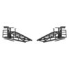 Auto Car Truck Service Ramps Lifts With Pedal, Garage Car Lift Hydraulic Ramps 5 Ton,Automotive Hydraulic Lift Repair Frame Lift  2 Pack Black Color