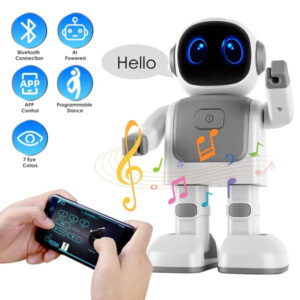 60cc8a84-b16f-475e-b628-89624dd474dc.jpg AI Dancing Robot Toy Smart Interactive Learning & Entertainment Robot For Kids With Wireless Music Programmable Moves Voice Assistant