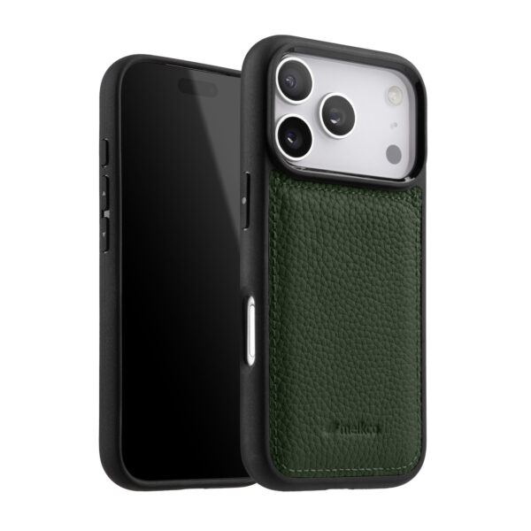 588780523 Melkco Leather Case for iPhone 17 Pro Max, Full Coverage Genuine Leather, iPhone 16 Pro, iPhone 15 Pro with Skin Design, iPhone 14 Fashionable Cover