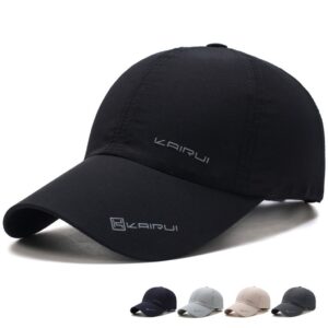 588775047 Outdoor Sport Running Baseball Mesh Hat Men Quick-drying Summer Visor Cap Adjustable Snapback Hats шапка мужская New Casual Caps