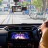 2K Car DVR 3 Channel Dash Cam Camcorder Camera Recorder With 140 Degree Angle GPS WiFi Night Vision G-sensor Loop Recording Parking Monitor