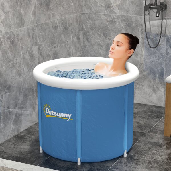 64f66cc4-0606-472e-8cfb-4ee22906f0a5.jpg Cold Plunge Tub, Portable Ice Bath Cold Water Therapy Tub with Thermo Lid, for Athletes Recovery, Dark Blue
