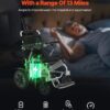 Electric Wheelchair 300lbs Capacity Adjustable Backrest Foldable 13 Mile
