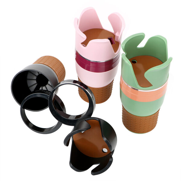 674320424355.jpg Car Cup Holders Car-styling Car Truck Drink Water Cup Bottle Can Holder Door Mount Stand ABS Rubber Drinks Holders