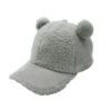 Fashion Baby Baseball Cap Newborn Velvet Hat Fashionable Kids Hats Children Accessories Winter Warm Baby Hat 2-5Y
