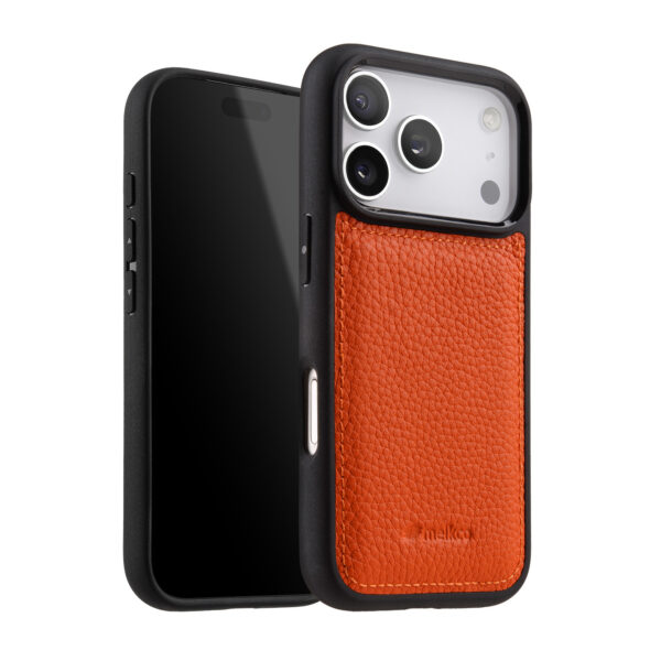 588780520 Melkco Leather Case for iPhone 17 Pro Max, Full Coverage Genuine Leather, iPhone 16 Pro, iPhone 15 Pro with Skin Design, iPhone 14 Fashionable Cover