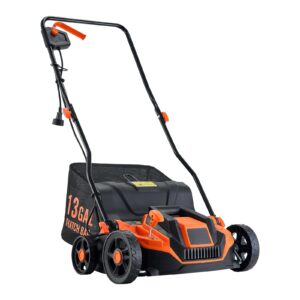 6b3f874f-3f19-4807-b0af-8b2bf26d3841.jpg 2-in-1 Electric Dethatcher And Scarifier Lawn Dethatcher 13-Inch 13 Amp