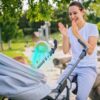 6bf34f36-df47-479f-956a-a4f98b016e09.jpg Portable Baby Stroller Fan Rechargeable Handheld Fan With Flexible Tripod Clip On Desktop Hanging Fan 3 Gear Speed With Tilt Head