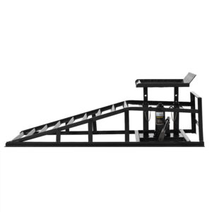 6c47aa41-b098-4c44-b0ec-c9d86b5070cb.jpg 5 Ton Lifting Force Auto Car Truck Service Ramps Lifts, Garage Car Lift Hydraulic Ramps,Automotive Hydraulic Lift Repair Frame Lift 2 Pack Black Color