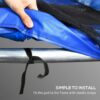 6da650ed-5592-4b4e-94cf-e293db885fba.jpg 12FT Trampoline Spring Cover, Safety Trampoline Pad Replacement, Waterproof and Tear Resistant, All Weather Trampoline Accessories, Blue