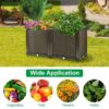 Elevated Garden Flowerpot For Outdoor Plants