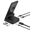 8 in 1 Type C HUB Docking Station Phone Stand USB C To HDMI-compatible Dock Power Charger Adapter For MacBook For Samsung HUAWEI