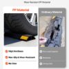 71934e01-bf86-49d9-9b15-f24c48e89f54.jpg Parking Stopper, 18 Inch 2 Pcs Heavy Duty Parking Aid For Garage, PP Curb Garage Floor Stopper With Reflective Strips, Vehicles Gadgets For Cars Vans Trucks Tire Wheel Guide Block Stops Bumpers