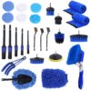 721d8884-0eb3-44f1-b254-132c084f823d.jpg 26Pcs Car Detailing Brush Kit Exterior Interior Car Cleaning Set Drill Brush Set Car Buffing Sponge Pads Kit For Cleaning Automobile Interior Exterior Wheels Dashboard