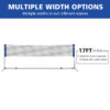DOUBLE FISH Portable Badminton Net Versatile Portable Badminton Net - Foldable, Standard Size For Indoor & Outdoor Sports - Ideal For Volleyball & Tennis Training
