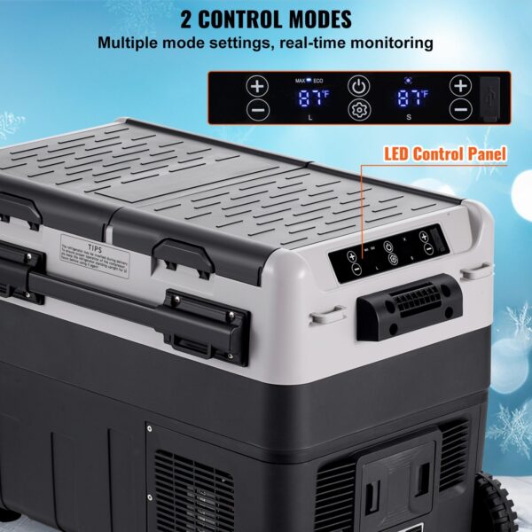 73204602-113b-434a-a7b4-abc2c156cd51.jpg Portable Car Refrigerator Freezer Compressor 50 L Dual Zone For Home Car