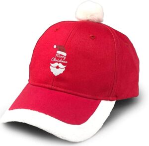 77033689-9689-4bdf-845c-adbd2c7a8ffd.jpg Merry Christmas Hat Unisex Vintage Adjustable Santa Baseball Cap