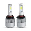 Series F-S2 9005 28W-LED Silver Edition COB Integrated Automotive Front Headlights Low End Edition