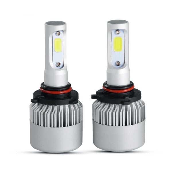 Series F-S2 9005 28W-LED Silver Edition COB Integrated Automotive Front Headlights Low End Edition