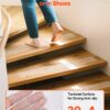 Anti-Slip Tape 30FT X 4inch Transparent Non-Slip Grip Tape Traction Treads