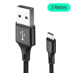 588779383 PS4 controller charging cable micro USB data cable wireless controller charging cable 1/2/3 meter connection cable